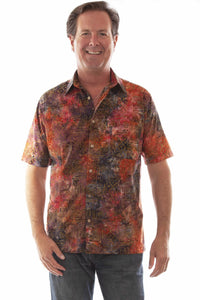 Scully Batik Cotton Shirt