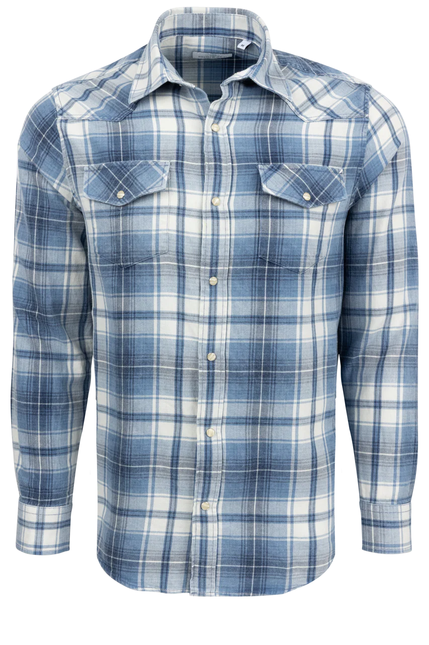 Pinto Ranch YY Collection Pinpoint Button-Front Shirt