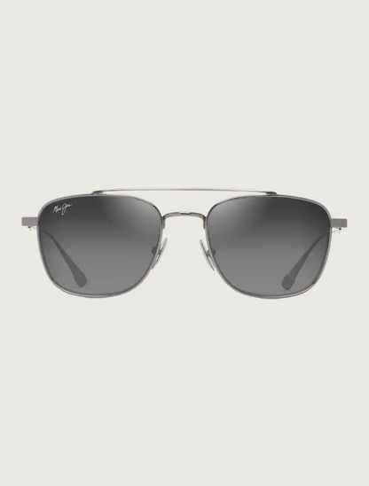 Maui Jim Kahana in Neutral Grey / Shiny Dark Ruthenium