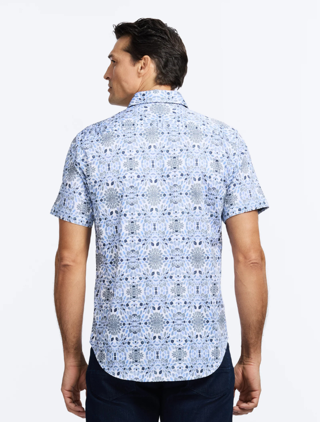 Robert Graham Men's Amagansett Short Sleeve Button Down Shirt