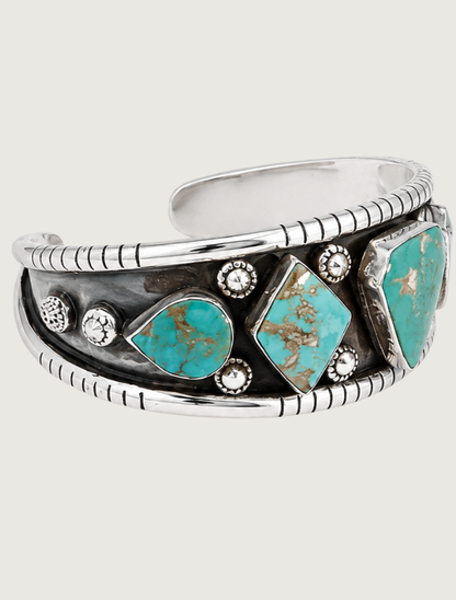 Sterling Silver Turquoise Cuff Bracelet