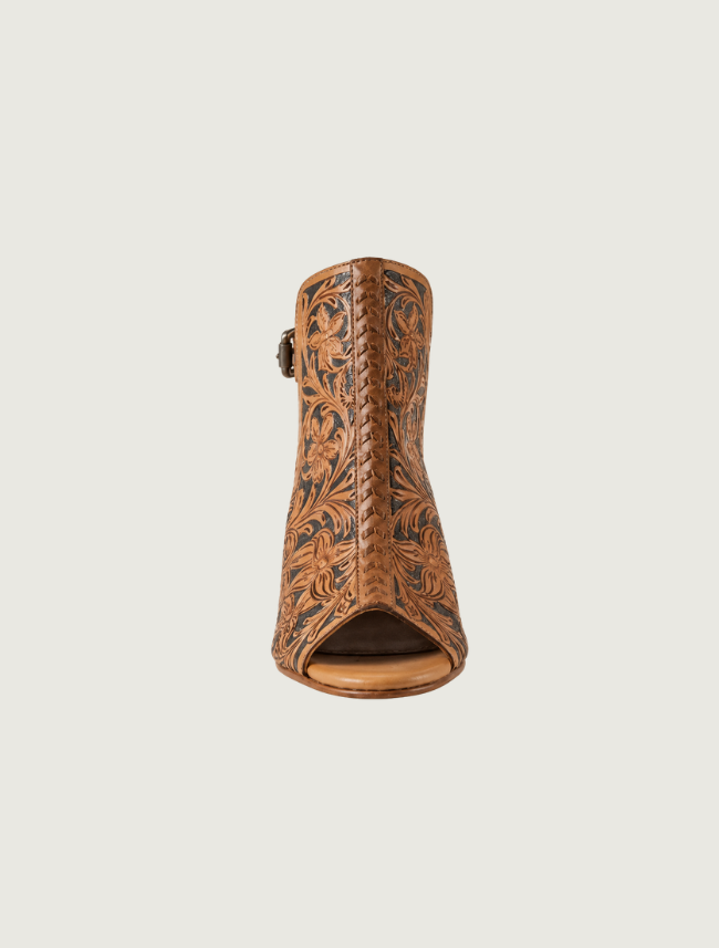 Myra Dodge Town Open-Heel Booties