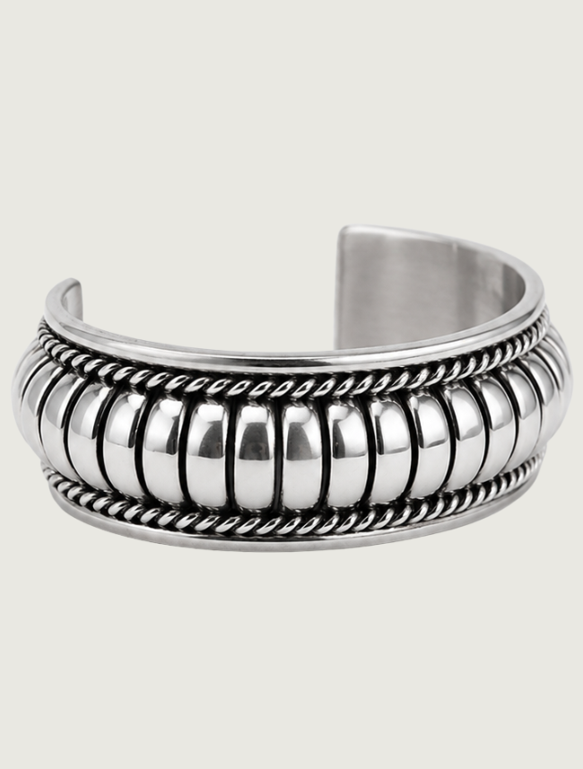 T.C. Sterling Silver Cuff Bracelet