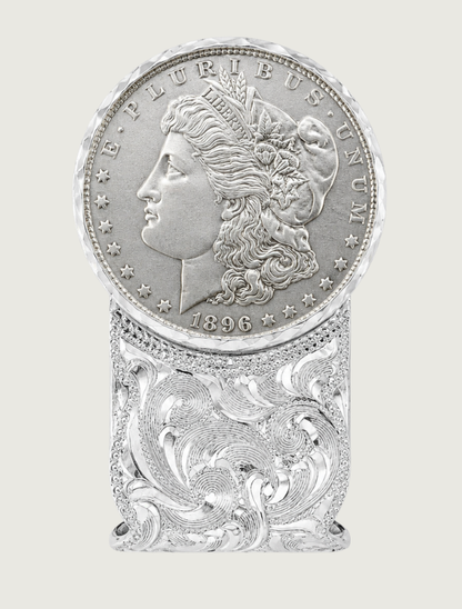 Sterling Silver Morgan Silver Dollar Money Clip