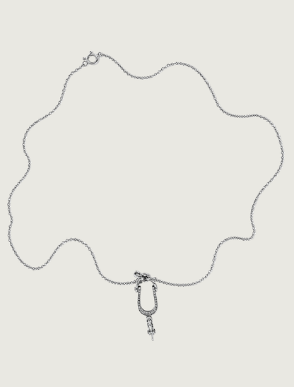 Kabana Sterling Silver Large Western Spur Pendant