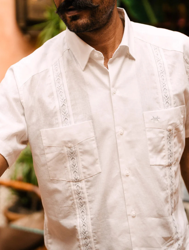 Texas Standard Tejas Guayabera in Seguin