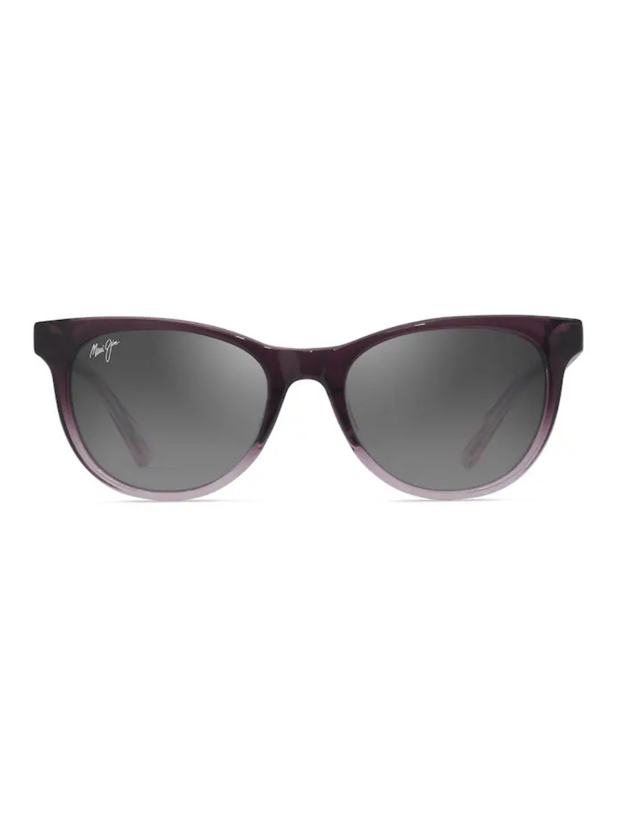 Maui Jim Lonomea in Matte Trans Dark Violet to Lilac / Neutral Grey