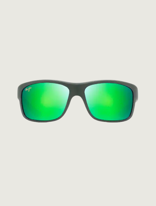 Maui Jim Southern Cross in Soft Matte Khaki / MAUI Green