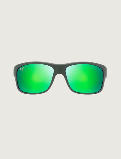 Maui Jim Southern Cross in Soft Matte Khaki / MAUI Green