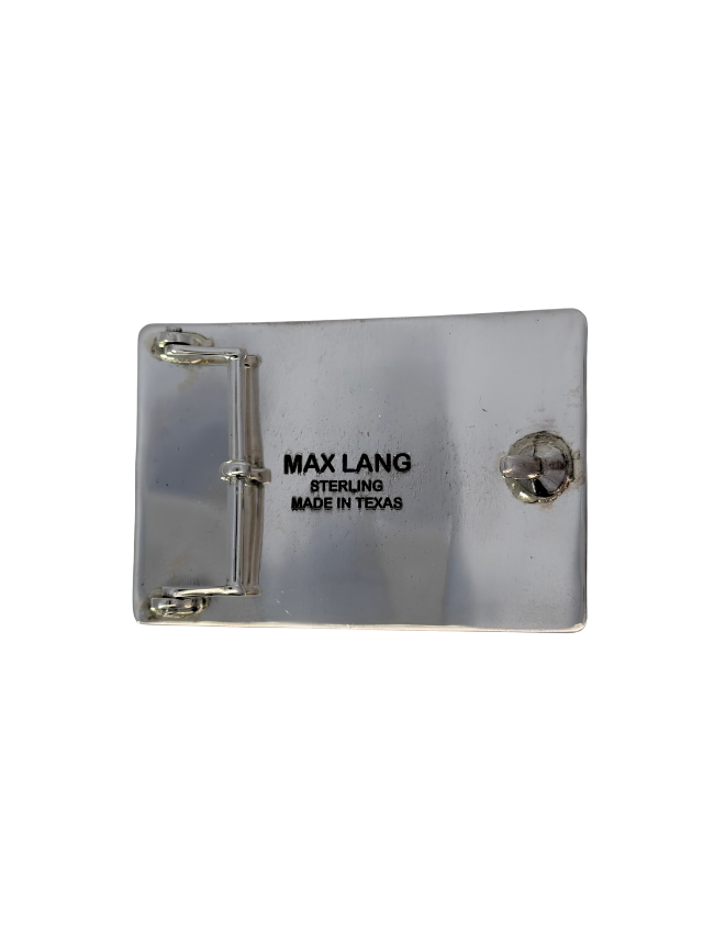 Max Lang Sterling Silver Chief Belt Buckle