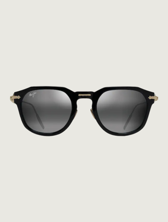 Maui Jim Alika in Neutral Grey / Black with Gold