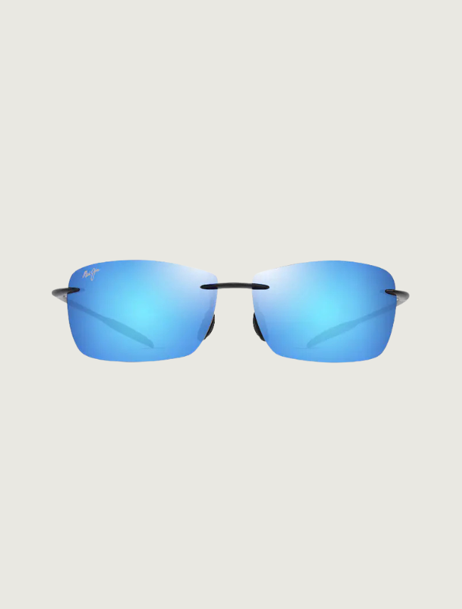 Maui Jim Lighthouse in Shiny Black / Blue Hawaii
