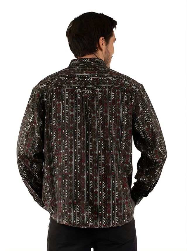 Scully Men's Signature Series Embroidered Shirt