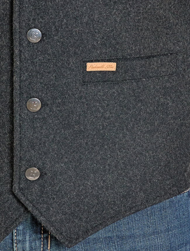 Rock & Roll Denim Men's Solid Montana Vest