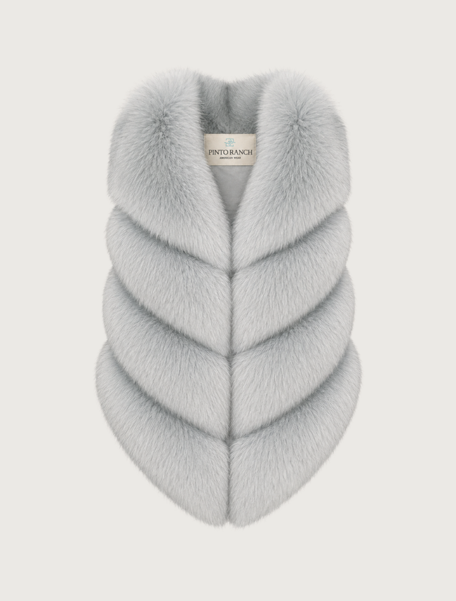 Pinto Ranch Fox Fur Vest