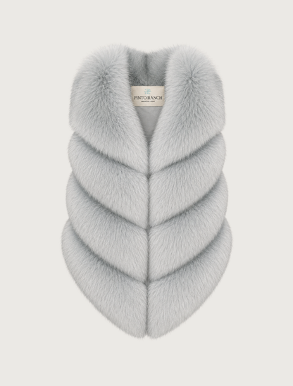 Pinto Ranch Fox Fur Vest