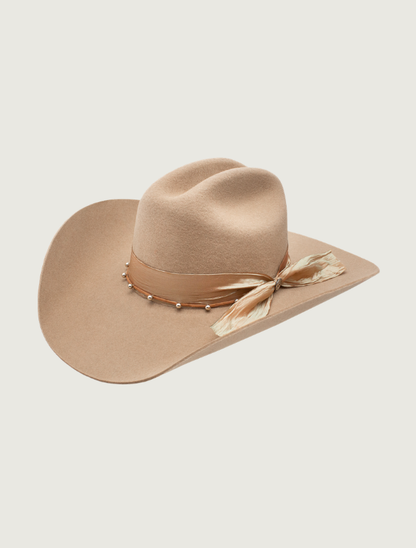 Stetson Golden Valley Wool Felt Cowboy Hat in Buck