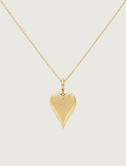 14K Yellow Gold Sleeping Beauty Turquoise & Diamond Pendant