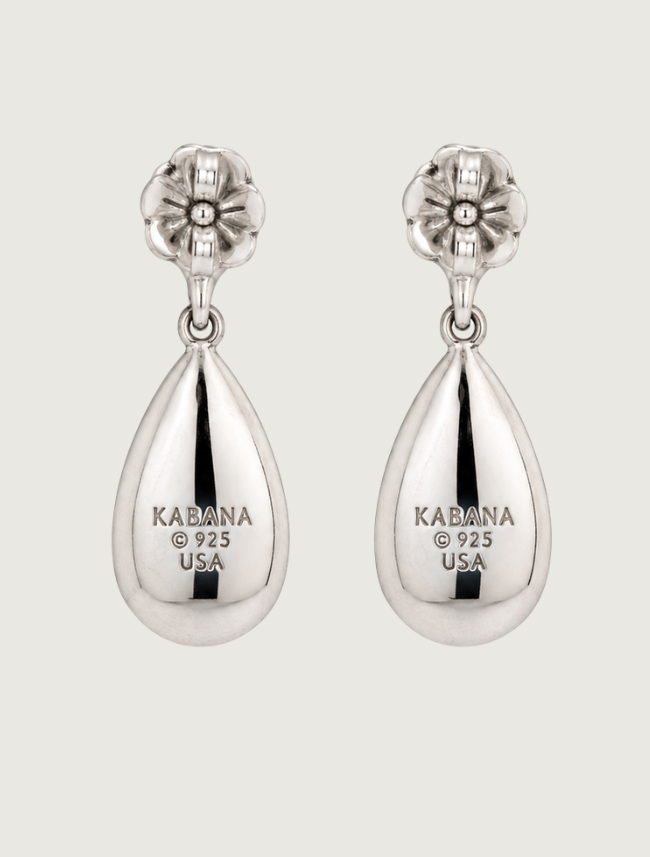 Kabana Sterling Silver Mixed Mother of Pearl & Oyster Shell Earrings