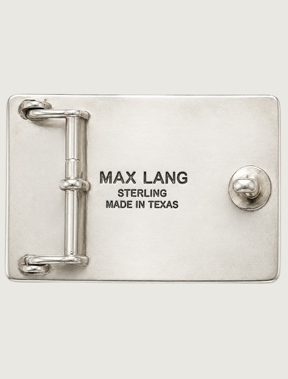 Max Lang Sterling Silver Chief Belt Buckle
