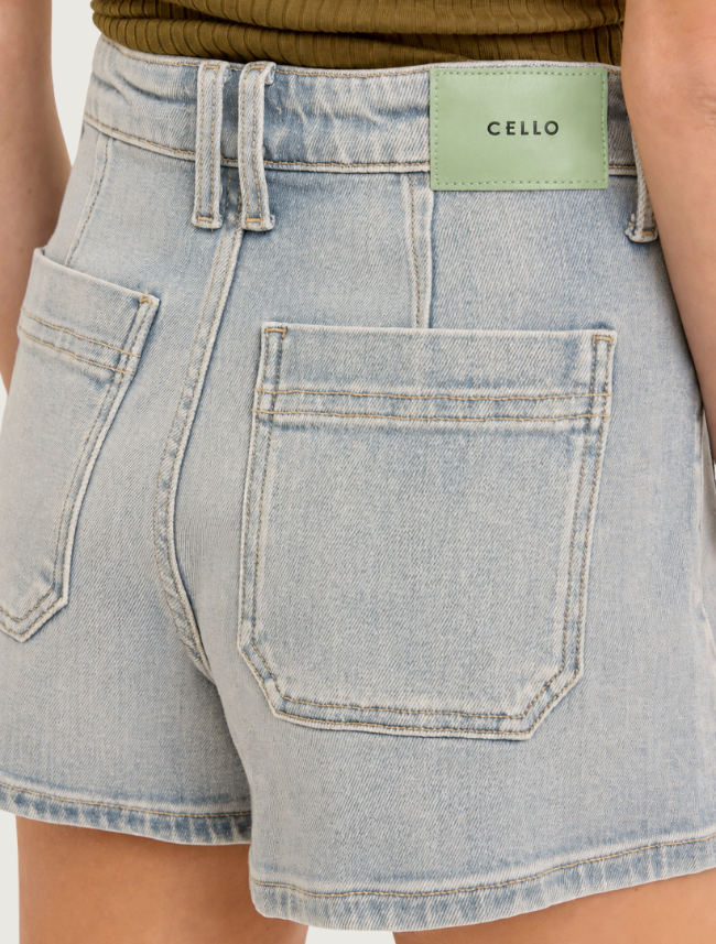 Cello High Rise Sailor Shorts