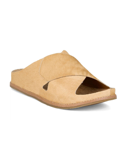 Tony Lama Women's Palmeras Hair-On Sandals in Toasted Tan