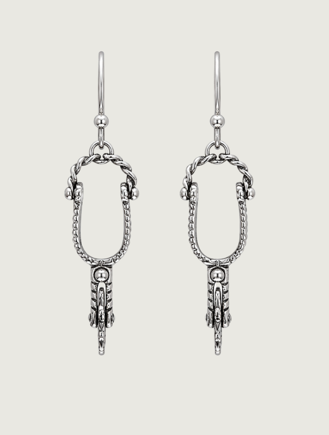 Kabana Sterling Silver Spur Earrings
