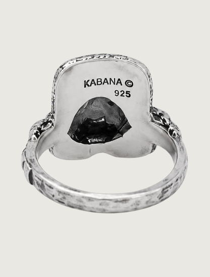 Kabana Sterling Silver Saddle Ring