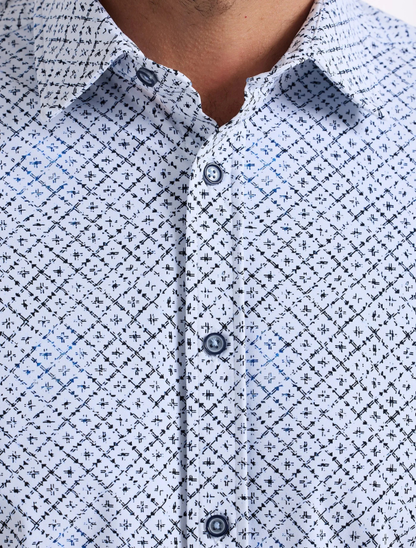 Robert Graham Men's Montagu Long Sleeve Button Down Shirt