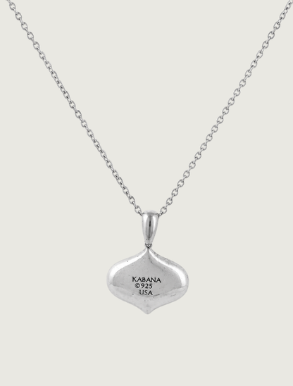 Kabana Sterling Silver & Pink Mother of Pearl Necklace