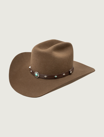 Stetson Payton Wool Felt Cowboy Hat in Mink