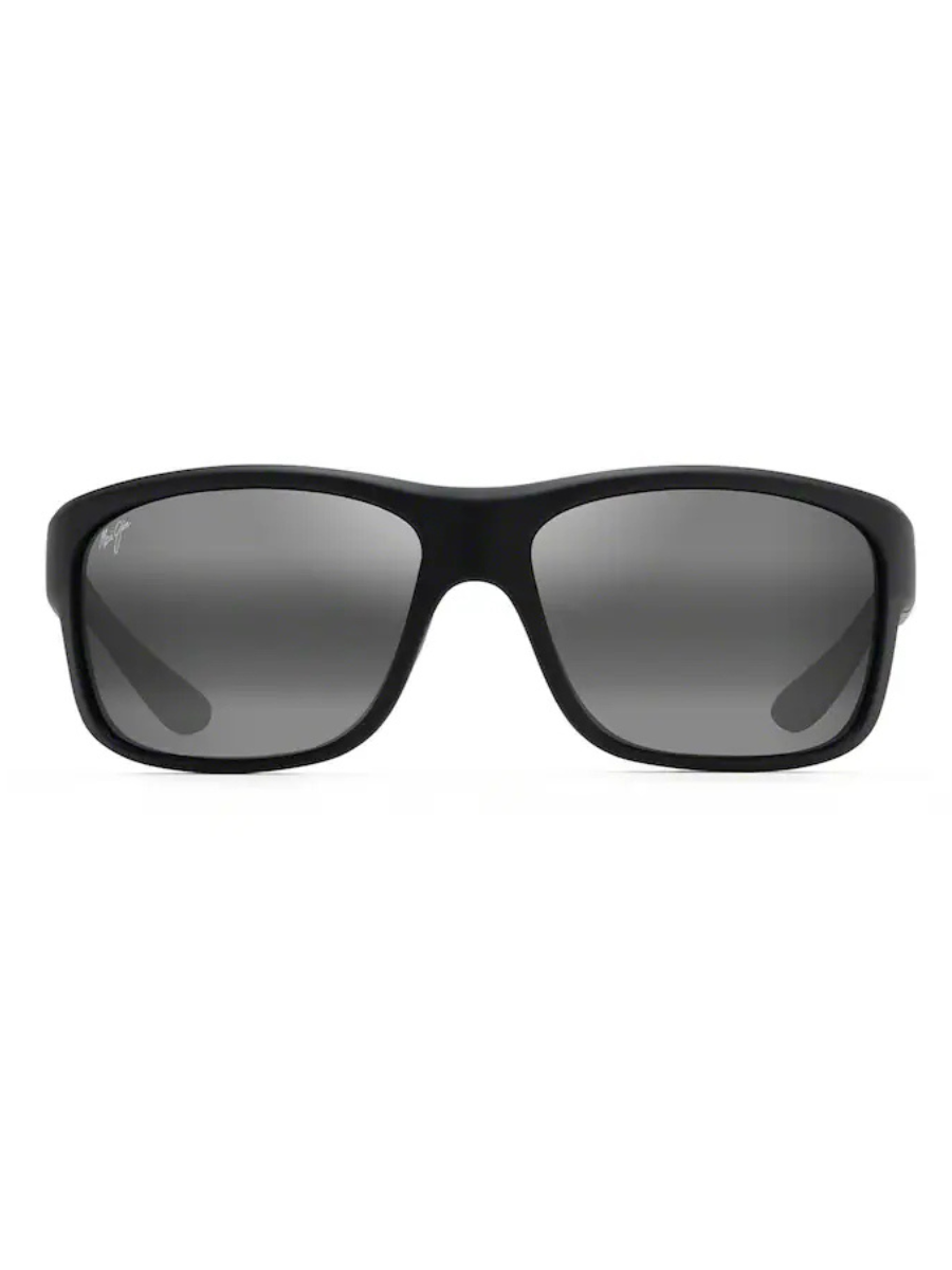 Maui Jim Southern Cross in Soft Black with Sea Blue & Grey / Neutral Grey