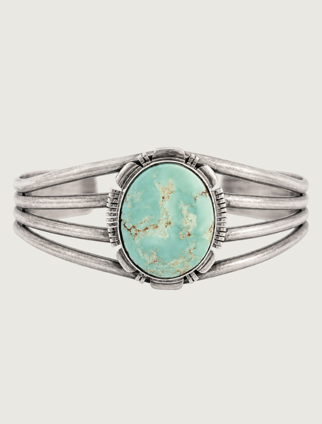 Sterling Silver Turquoise Cuff Bracelet