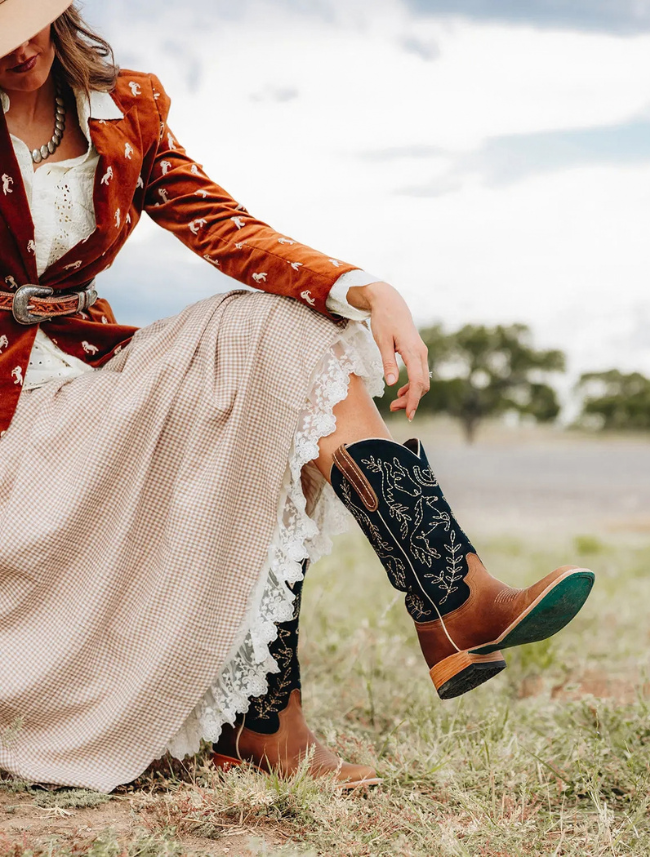 Lane Boots Bridlewood Square Toe Cowgirl Boots in Desert Clay