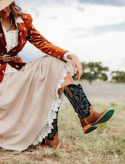 Lane Boots Bridlewood Square Toe Cowgirl Boots in Desert Clay