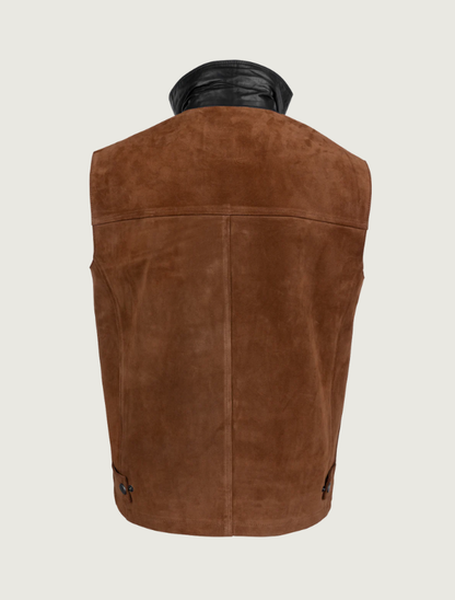 Pinto Ranch Cowhide Vest