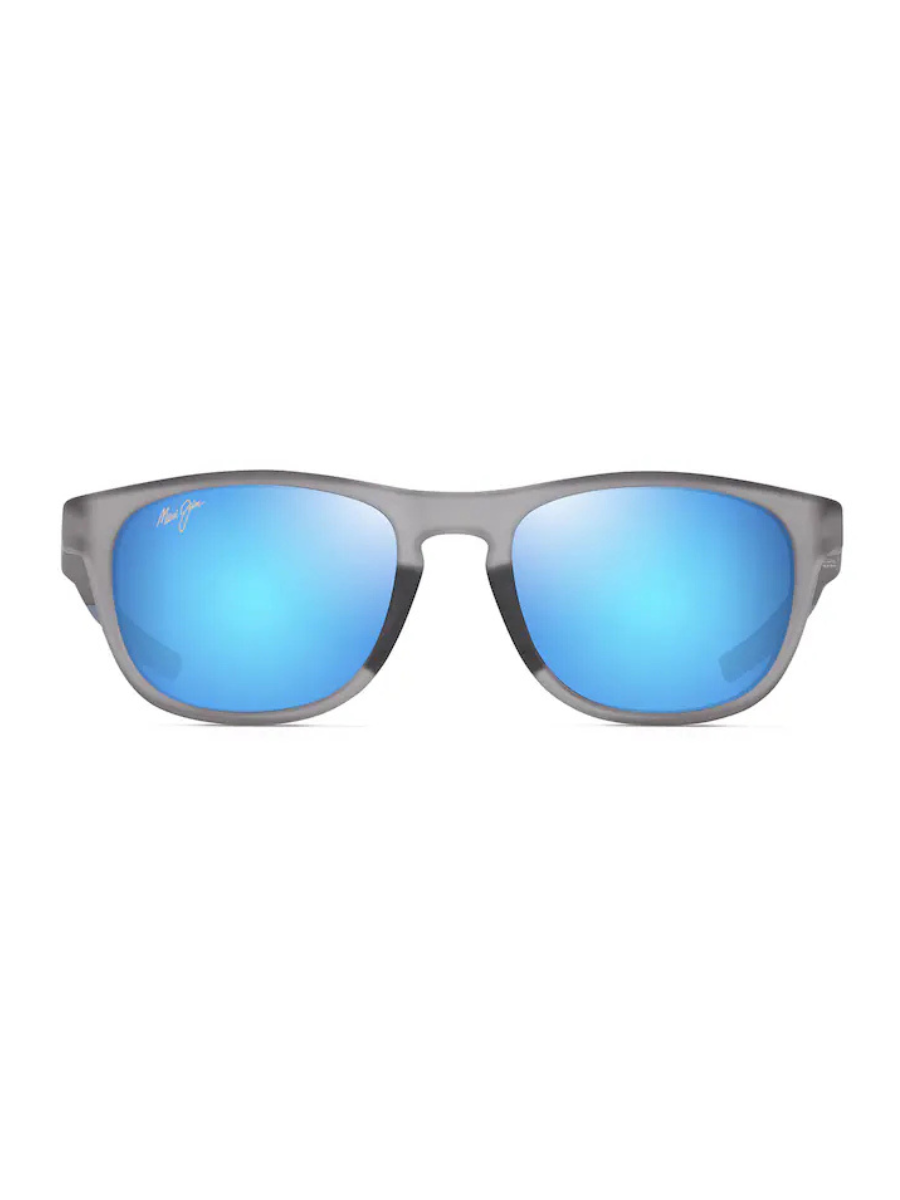Maui Jim Melemele in Matte Transparent Grey / Blue Hawaii