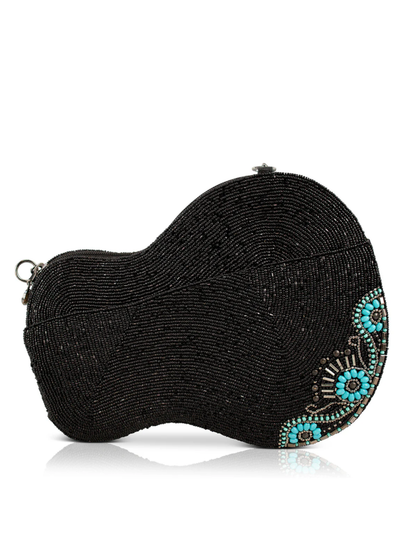 Mary Frances "Turquoise Tune" Crossbody Handbag