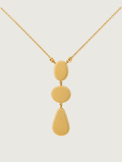 18K Yellow Gold Royston Turquoise & Diamond Necklace