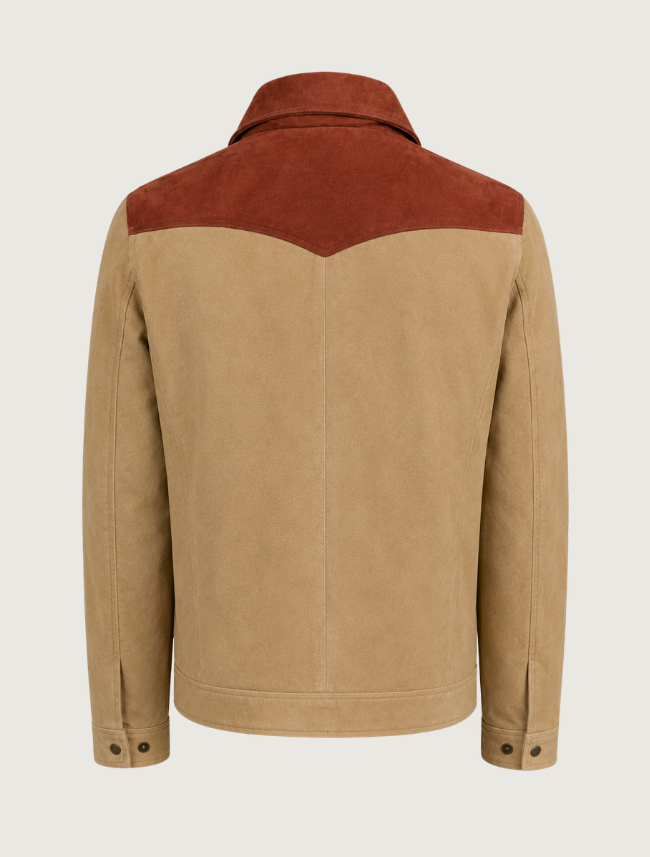Maverick's Suede Two Tone Jacket