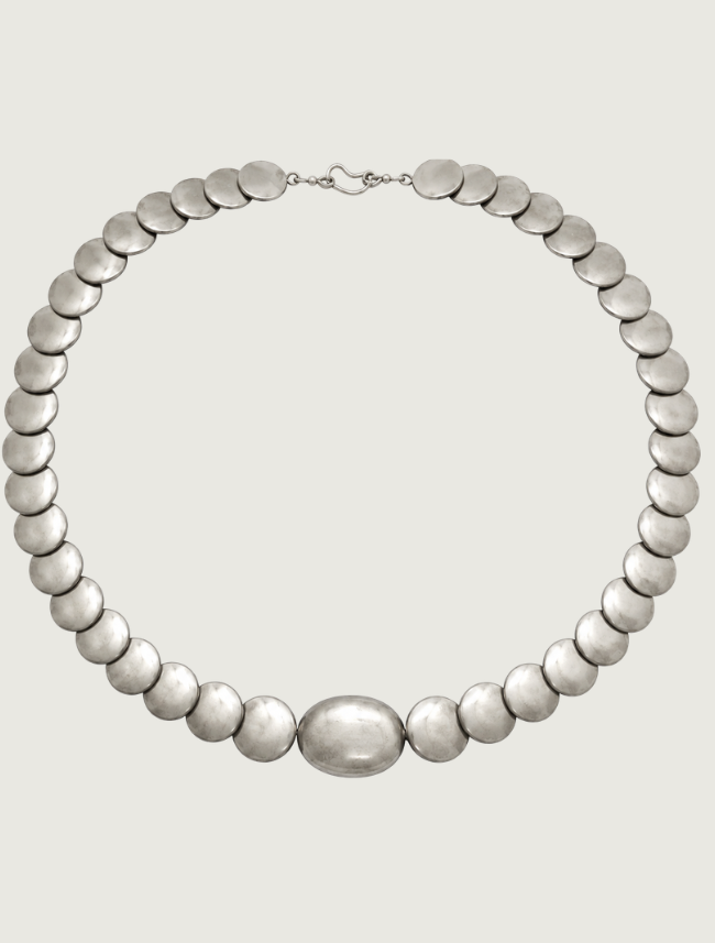 Sterling Silver Medallion Necklace