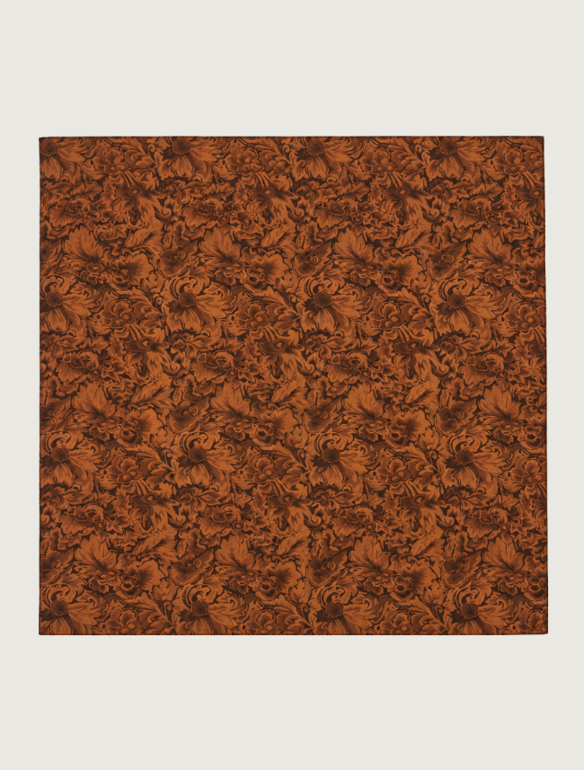Wyoming Traders Baroque Jacquard Silk Wild Rag