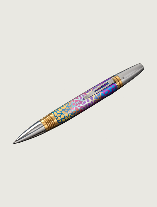 William Henry Stainless Steel and Anodized Titanium Executive Pen