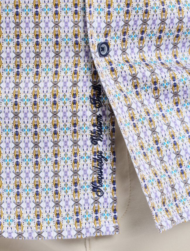 Robert Graham Men's Abbotswell Short Sleeve Button Down Shirt