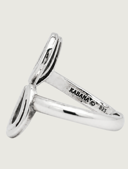 Kabana Sterling Silver Adjustable Horseshoe Ring