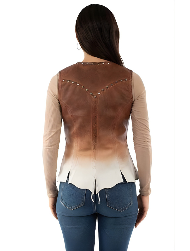 Mavericks Women's Ombre Lambskin Vest