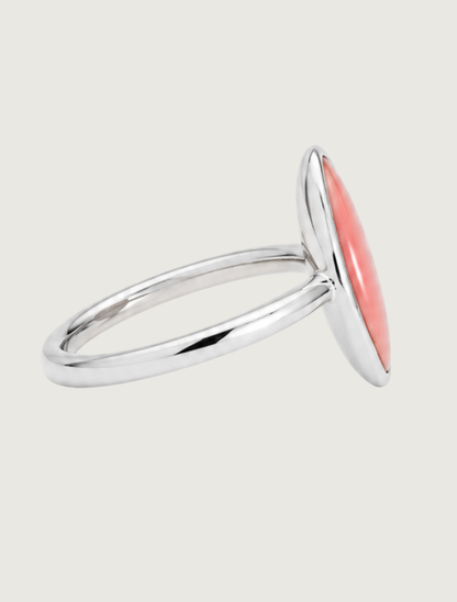 Kabana RP Sterling Silver & Pink Mother of Pearl Ring