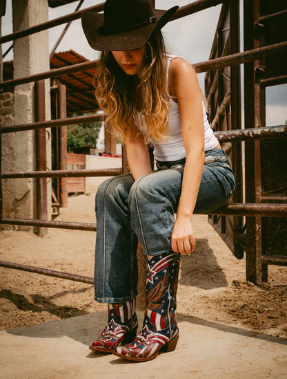 Corral Liberty Eagle Cowgirl Boots