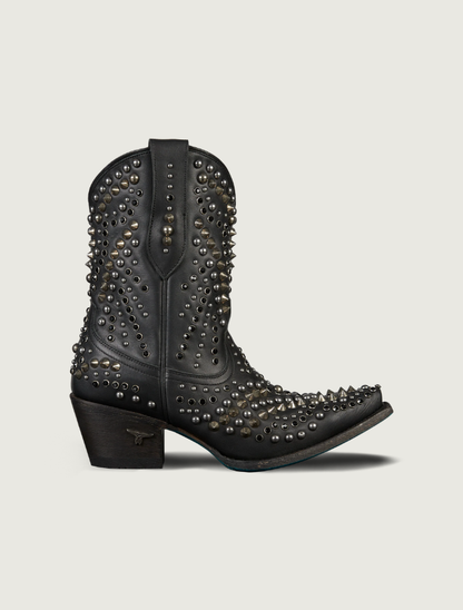Lane Boots Dolly Bootie in Jet Black