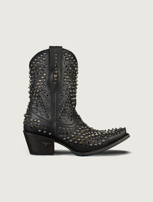 Lane Boots Dolly Bootie in Jet Black